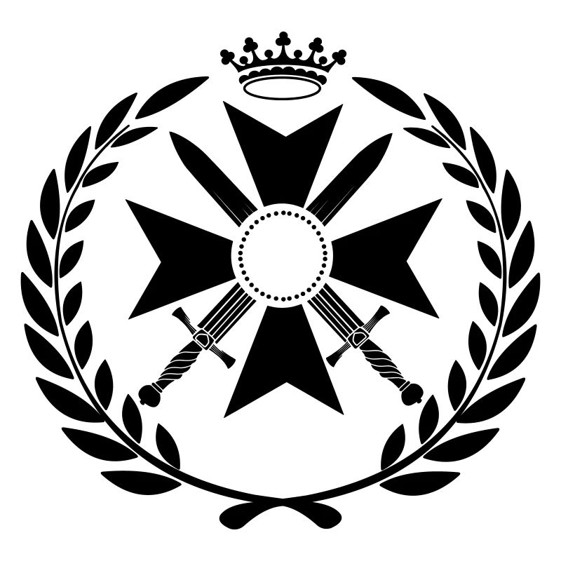 Croix militaire à deux épées