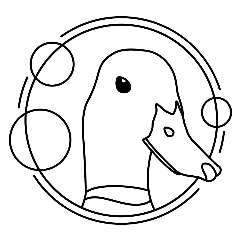 Duck in geometric design