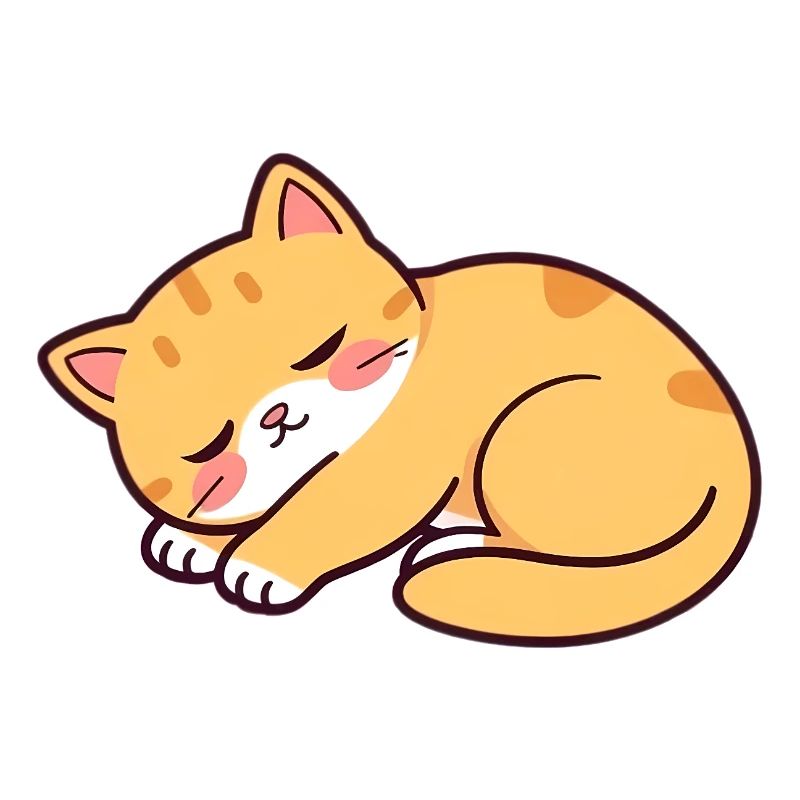 sleeping cat