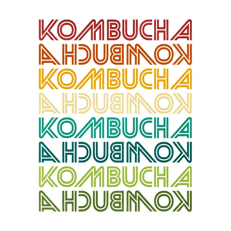 Kombucha Gradient Multi-Print