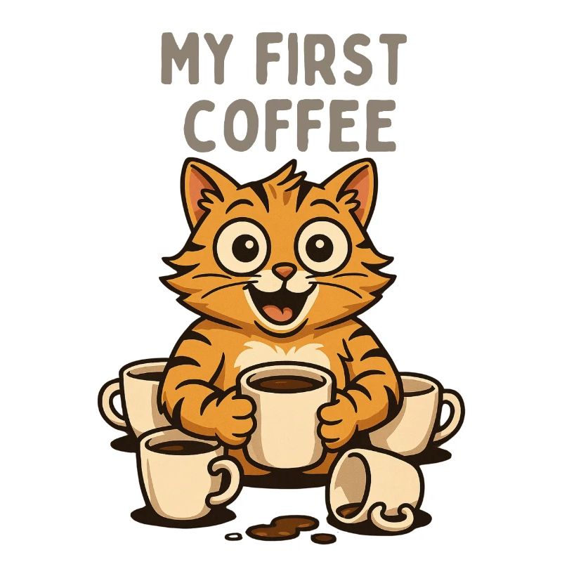 Mon premier chat de café
