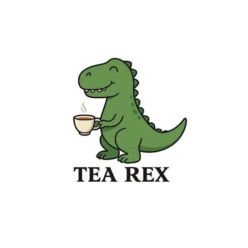 Tea Rex Dino mit Tee