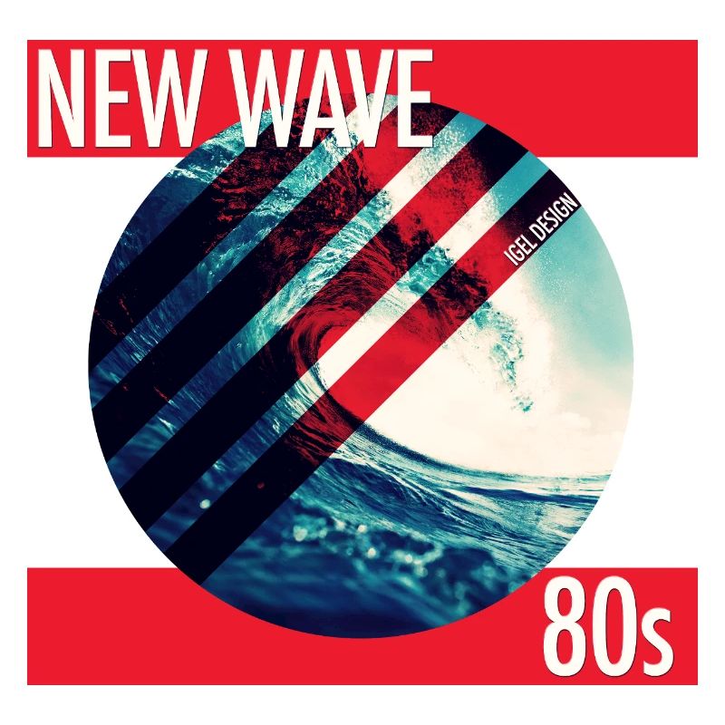 New Wave Neon Surf 80s