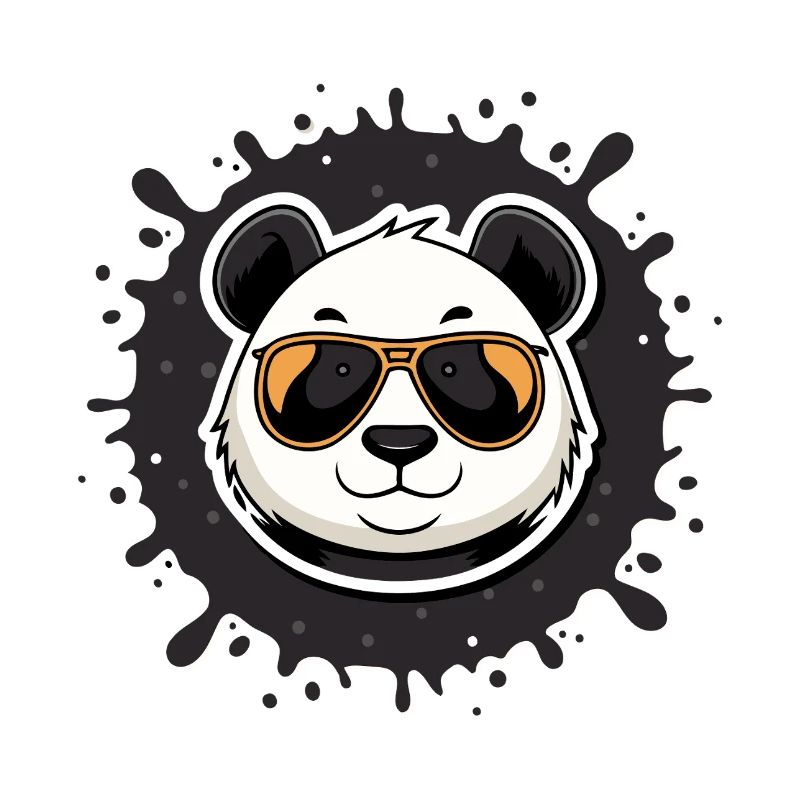 Panda Chic Gläser oranger Spritzer