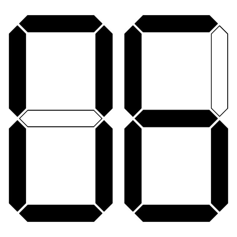 NUMBER 06 Zero Six Birthday Gift Digital
