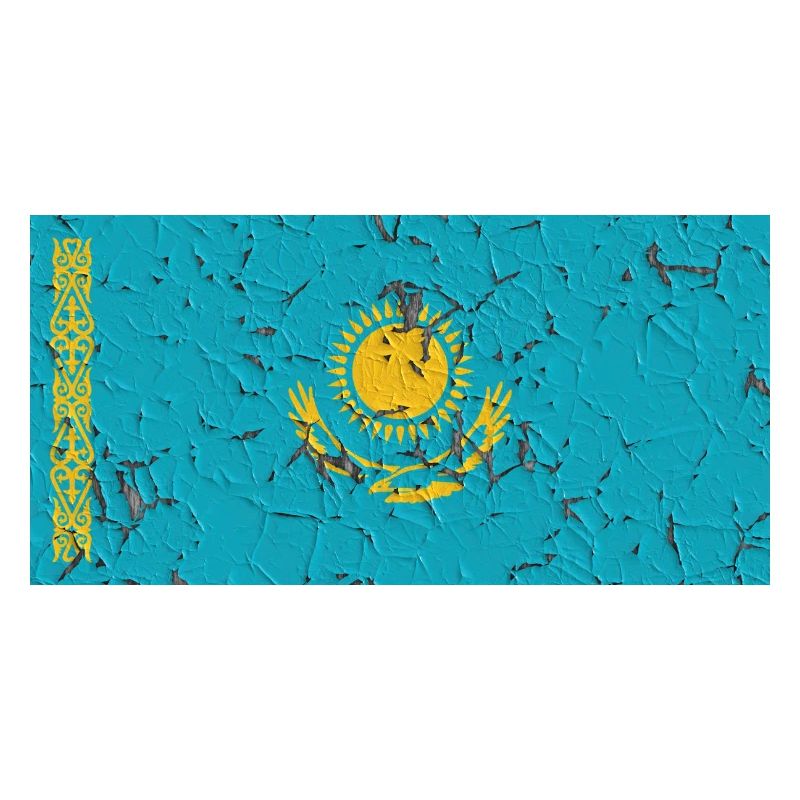 Flagge Kasachstan