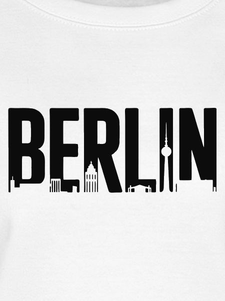 Berliner Skyline-Silhouette