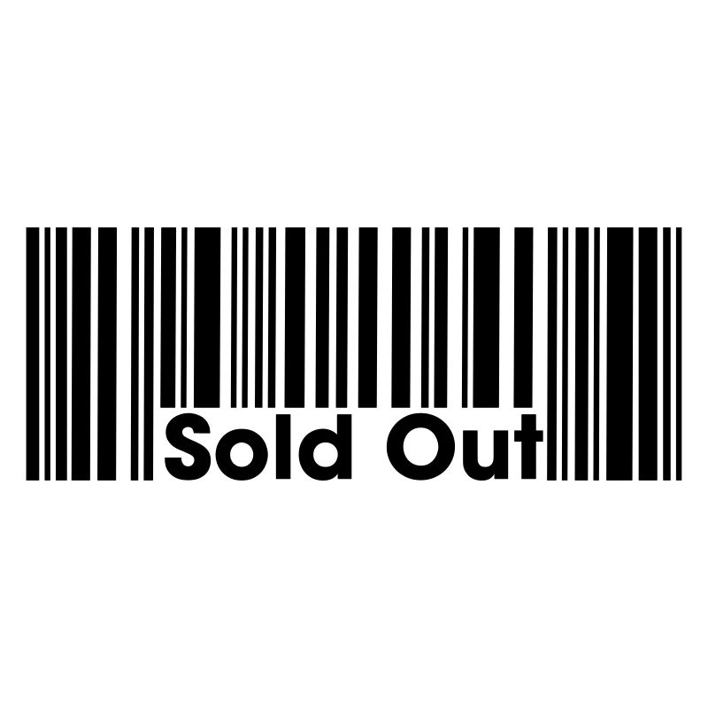 Sold Out – Ausverkauft Shop Code Barcode Shirt