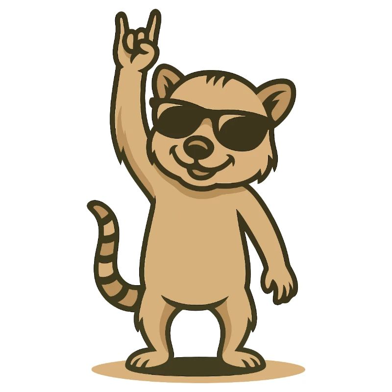 Cool coati rocker bébé