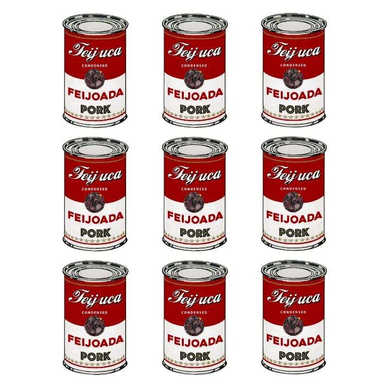 Feijoada Pork Can Pattern