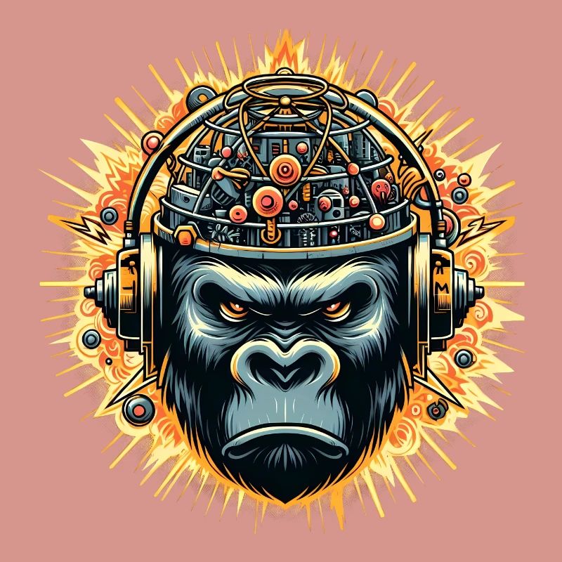 Gorilla Cybersound avec Techno Head