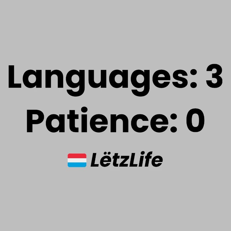 Langues : 3, Patience : 0 – Humour multilingue