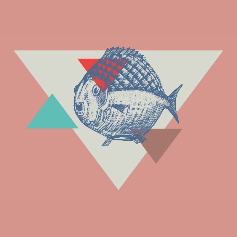 Conception de triangle de poisson