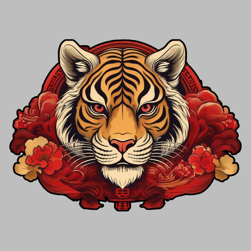 Tiger with Background