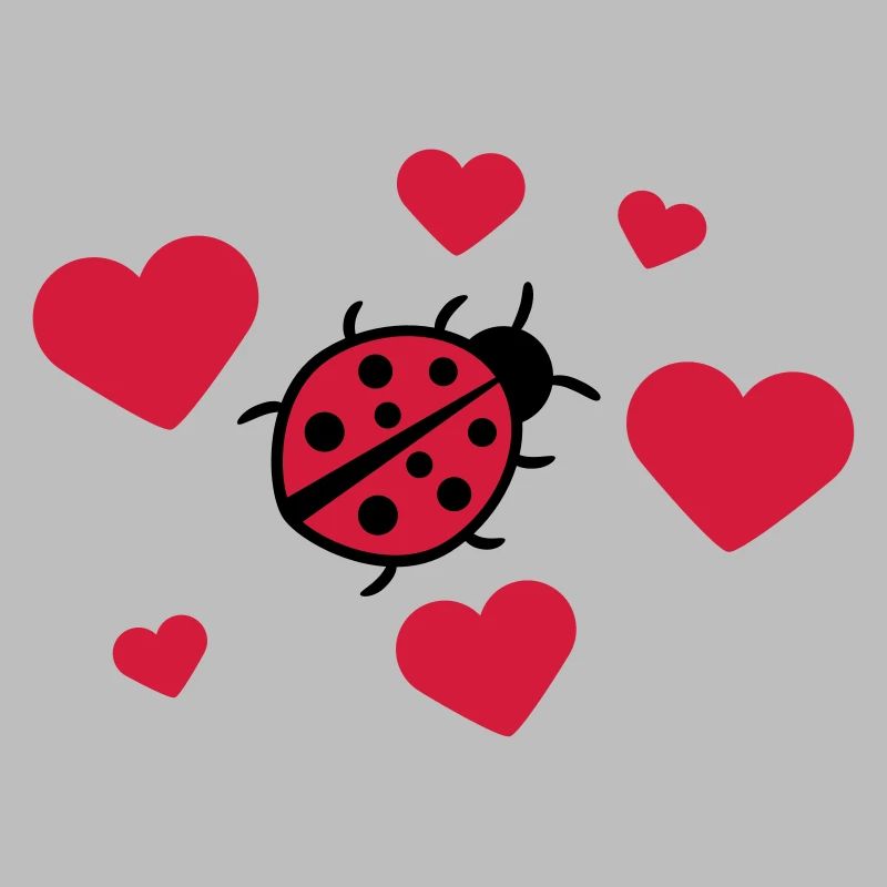 Petite coccinelle doux mignon