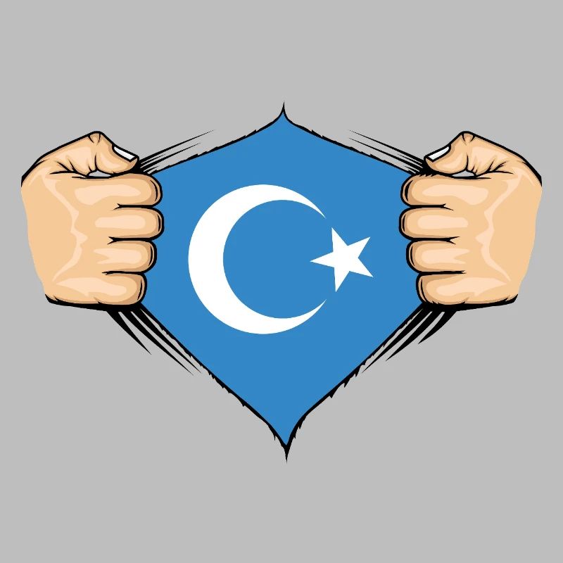 Conception du drapeau ouïghour