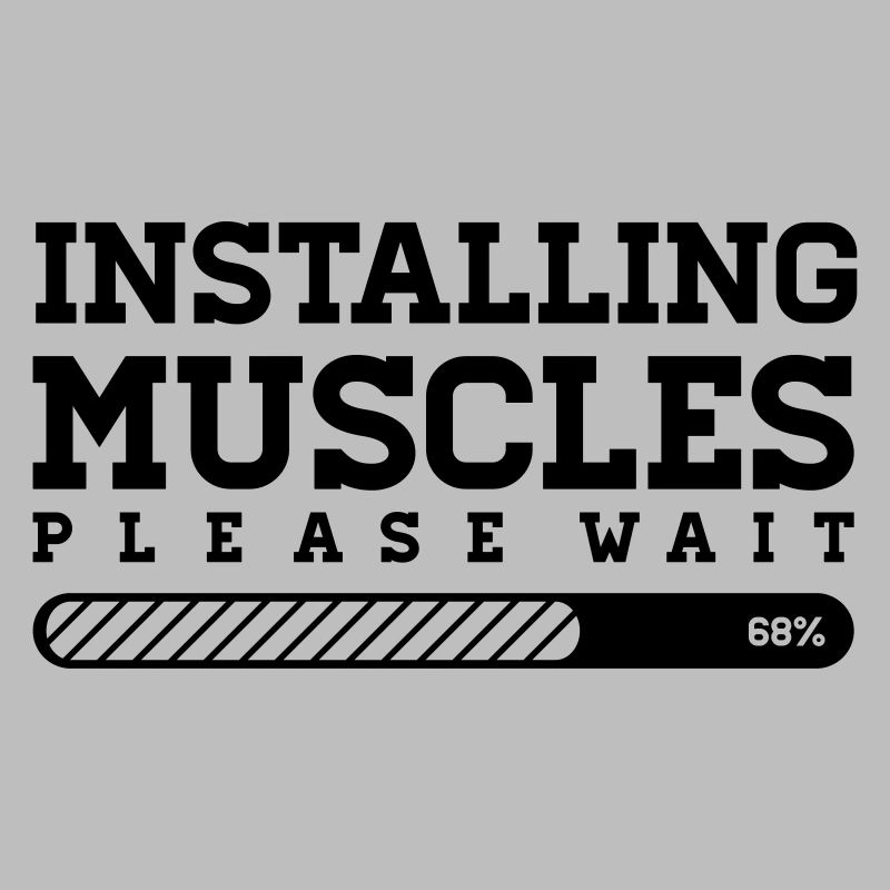 INSTALLING MUSCLES - PLEASE WAIT