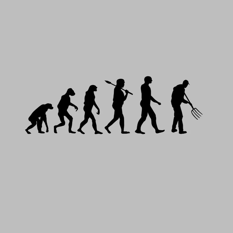 Landwirt Mistgabel Evolution