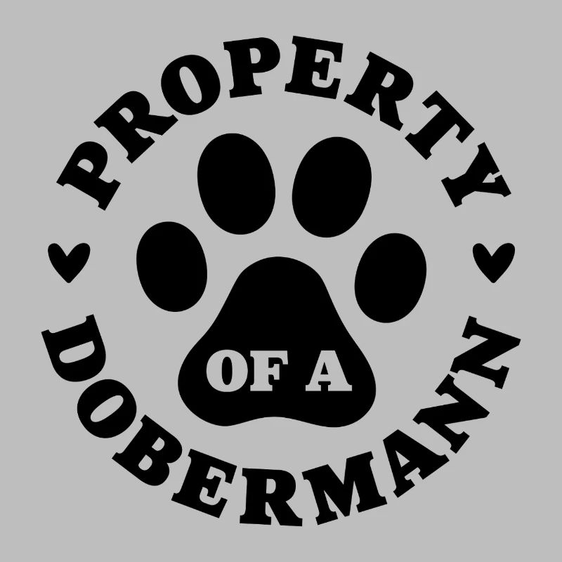 Eigentum eines Dobermanns