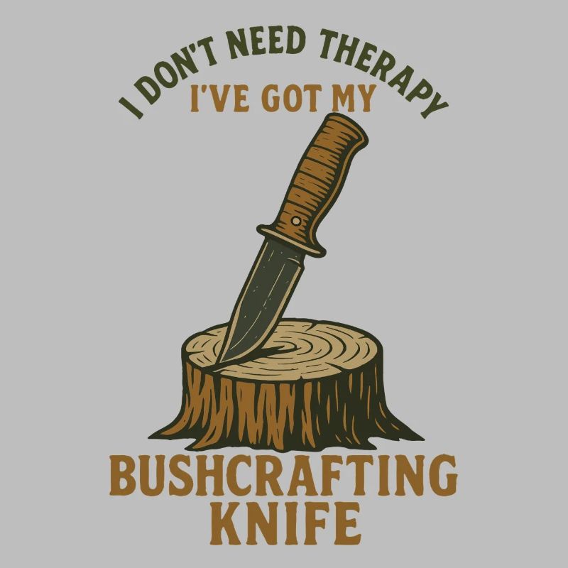 Prepper Bushcrafting Knife Techniques de survie