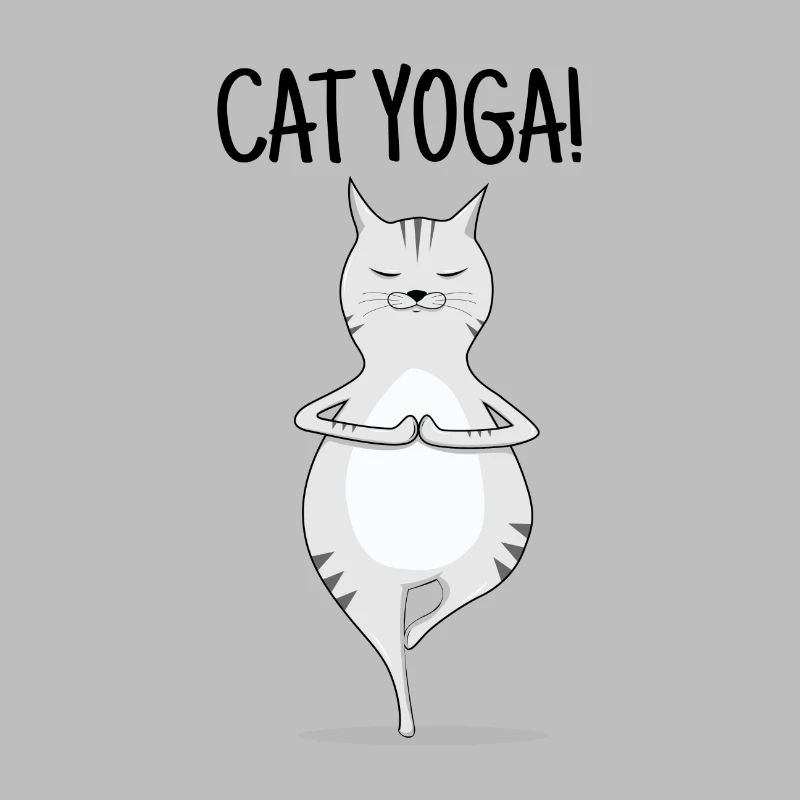 Chat de yoga !