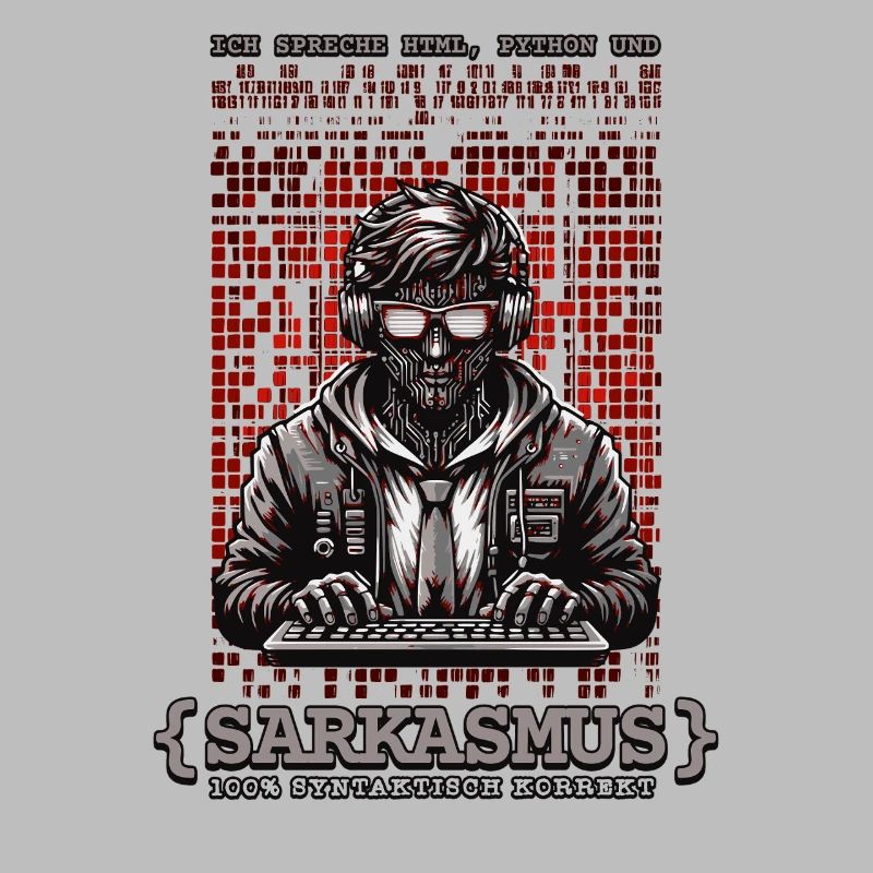 I speak HTML, Python and sarcasm