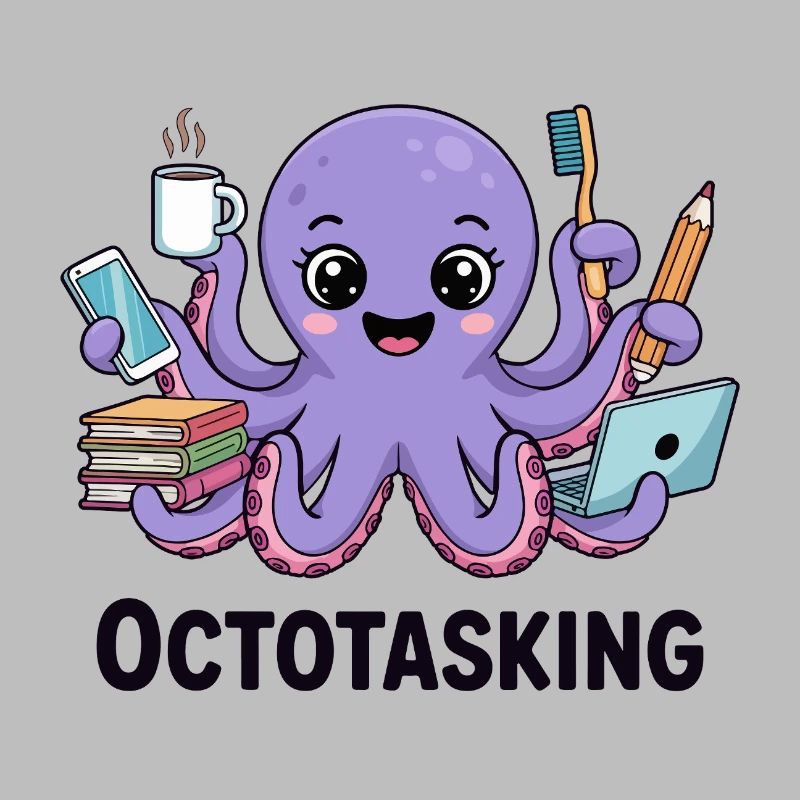 Octotasking Creature in Multitask Mode