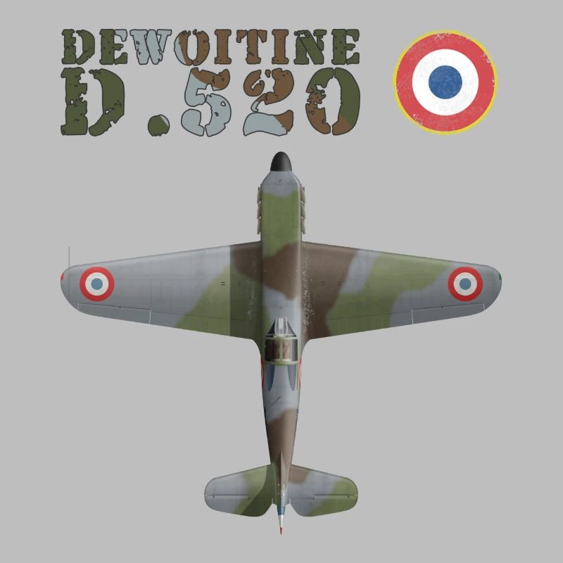 Dewoitine D.520 top