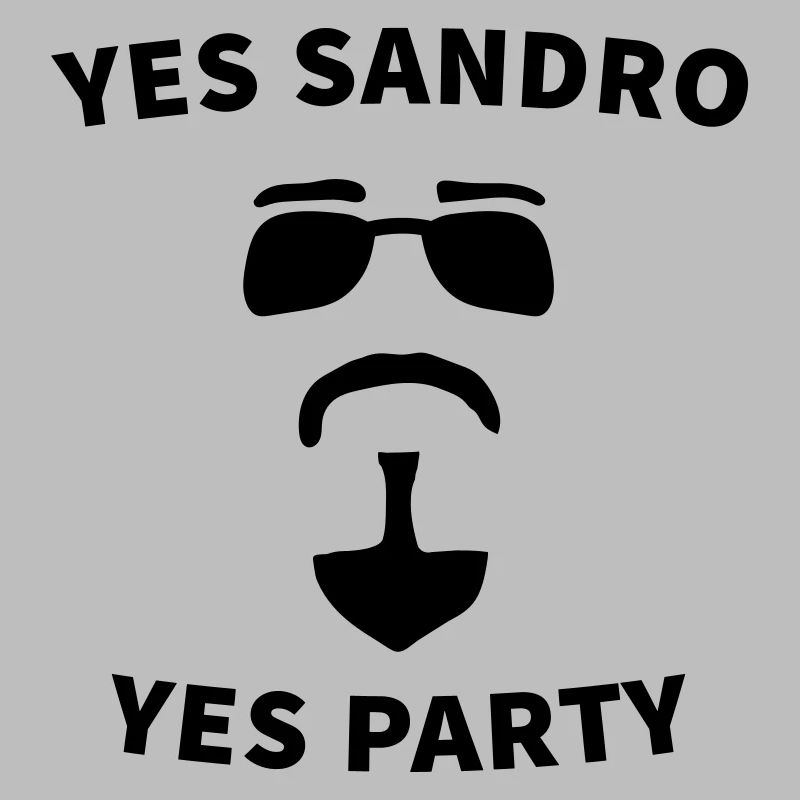 Yes Sandro Yes Party! Wagner Bart Geschenk Idee