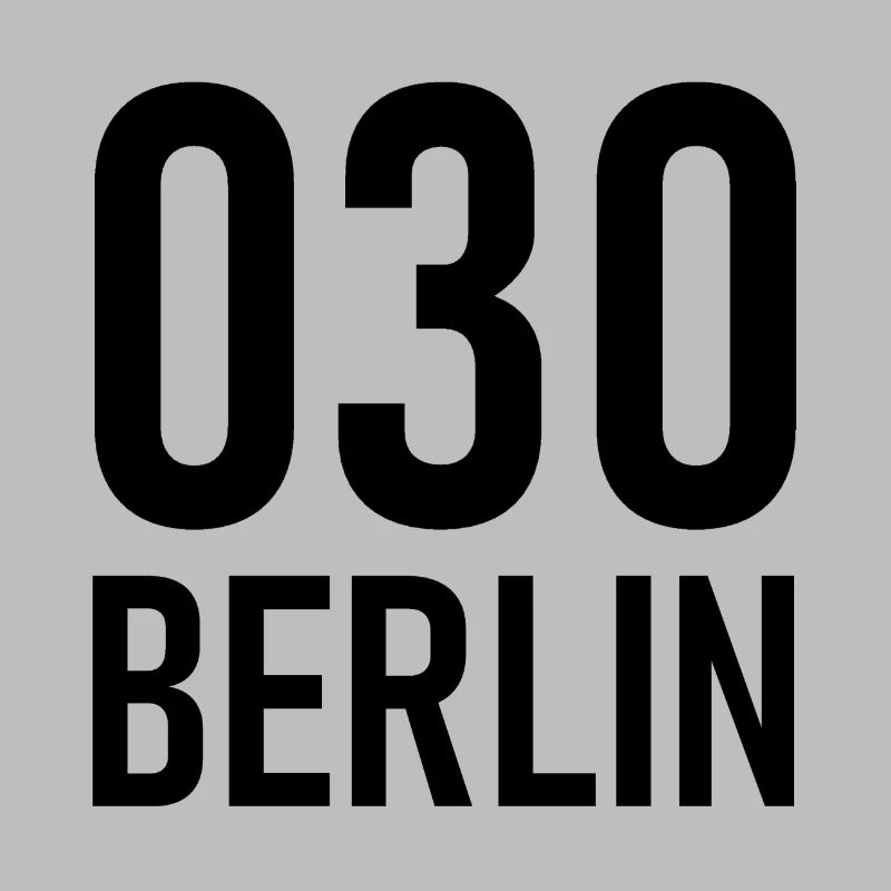 030 - Null Drei Null - Berlin - Area Code - Phone