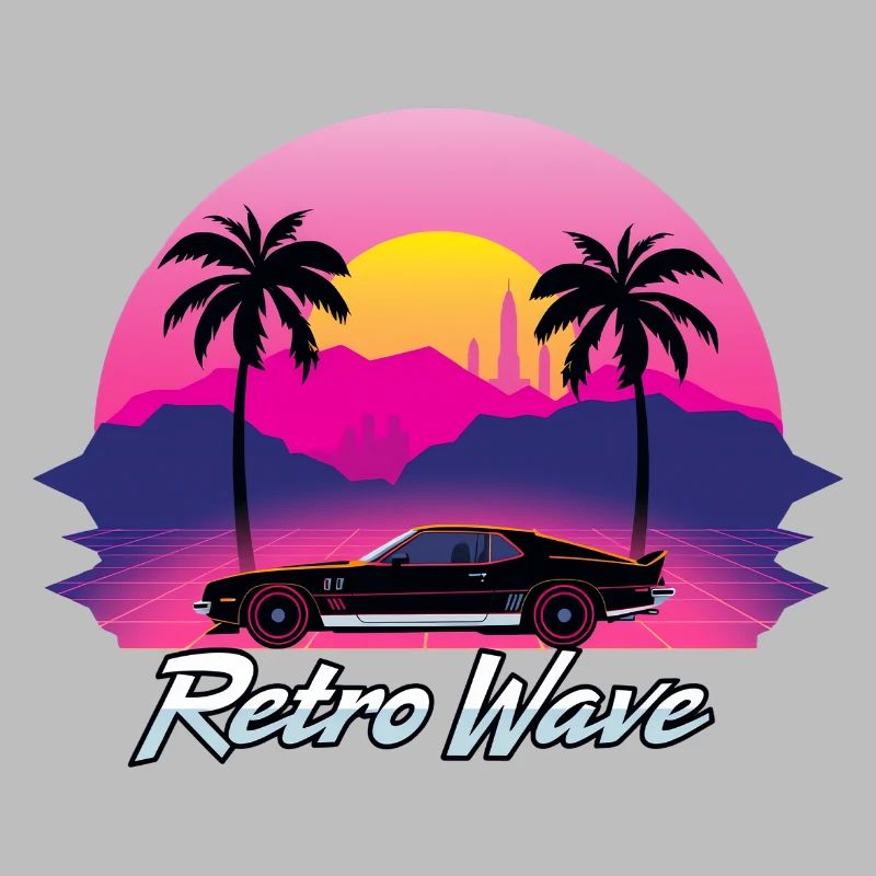 Neon Retro Synthwave