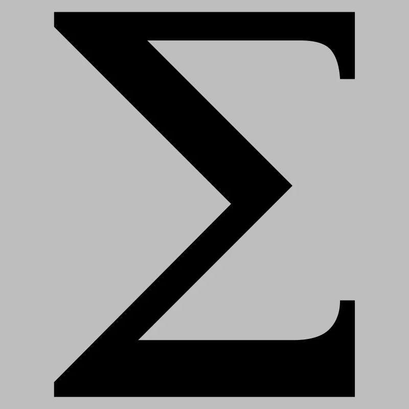 Sigma alphabet grec