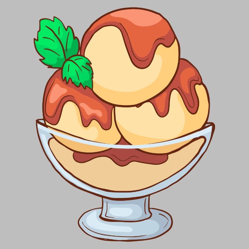 Eis Speiseeis Eiskrem Eiscreme Kugeleis Eisbecher