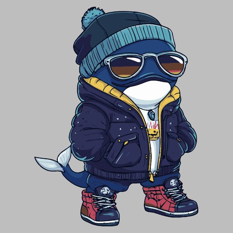 Baleine Cool Bande Dessinée