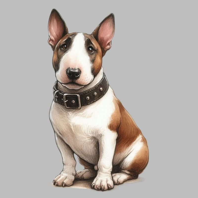 Pitbull Terrier Illustration