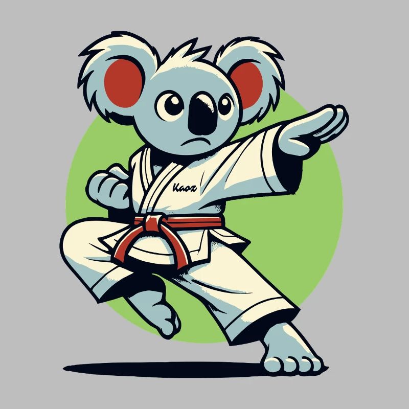 Karaté Koala – Combattant de Kung Fu