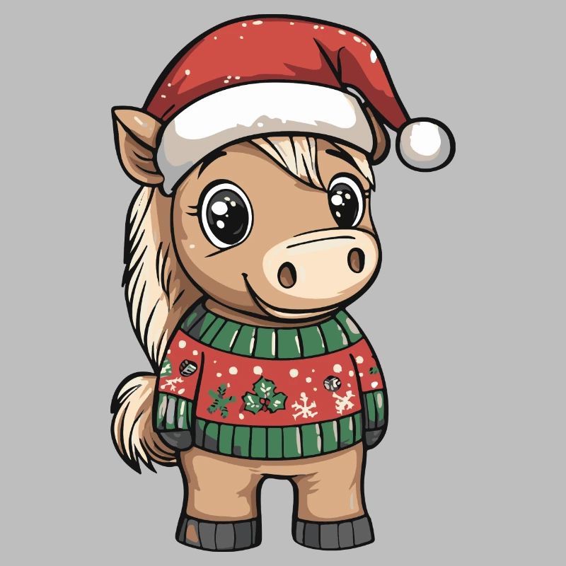 Cheval Noël Bande dessinée