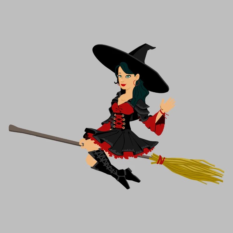 Magical helloween witch