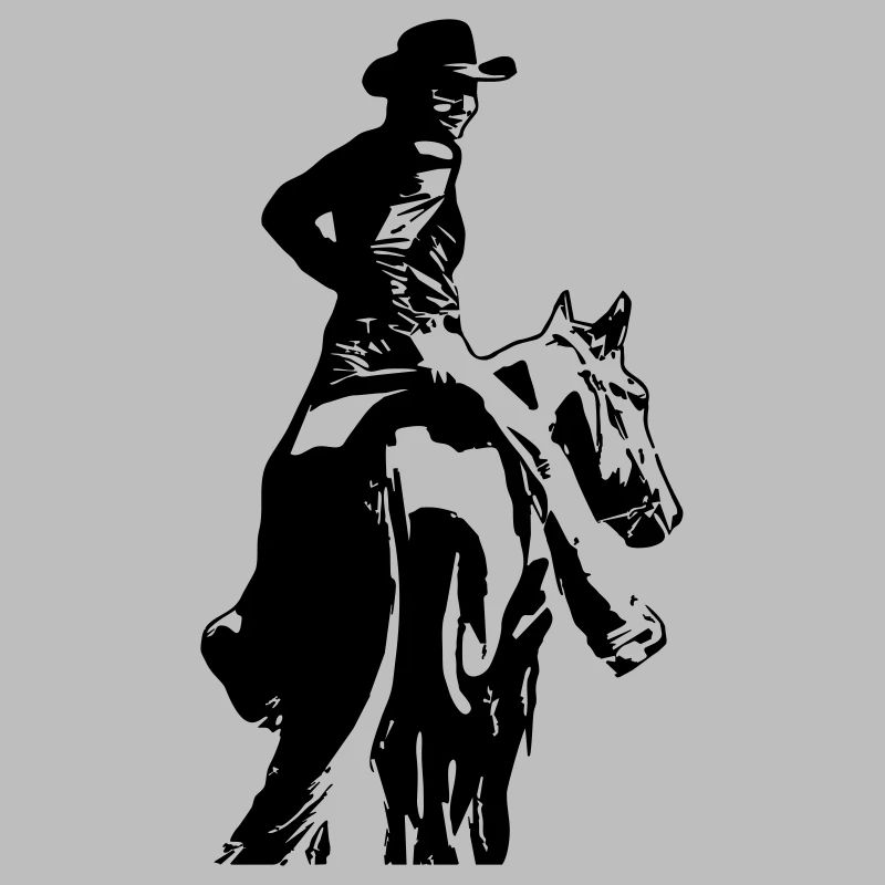 mit Pferd