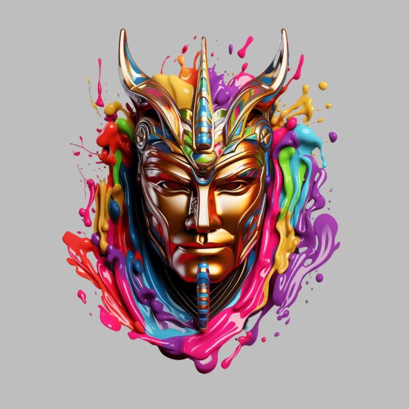 Masque de couleur