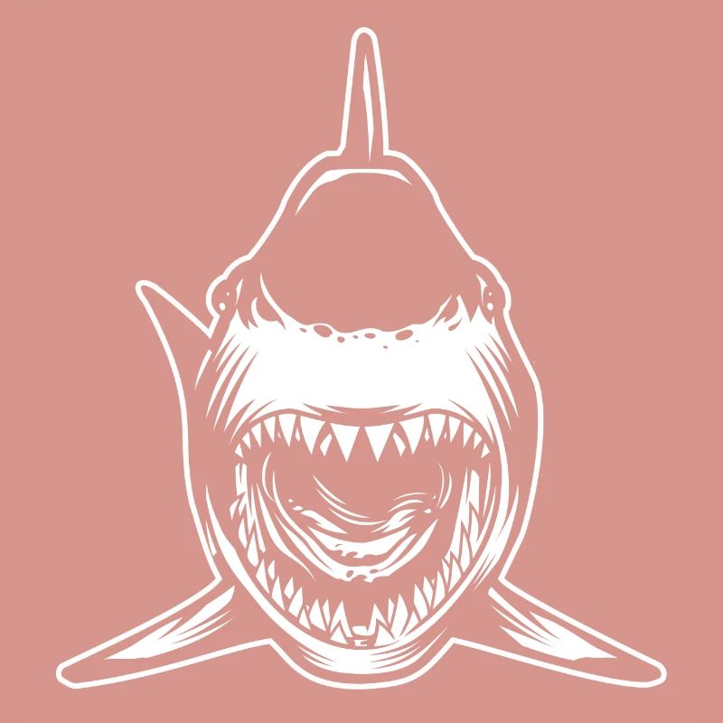 Requin gueule ouverte