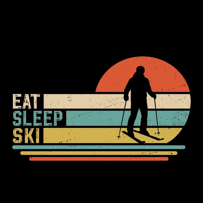 eat sleep ski 