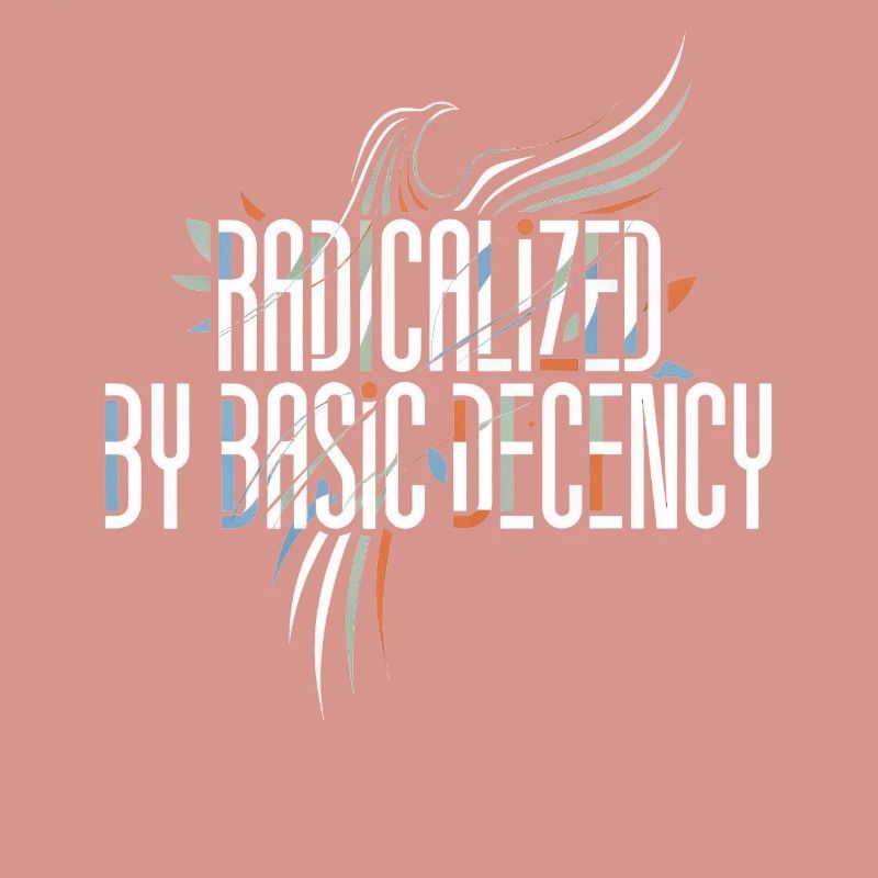 Radicalized by Basic Decency Shirt for Activists