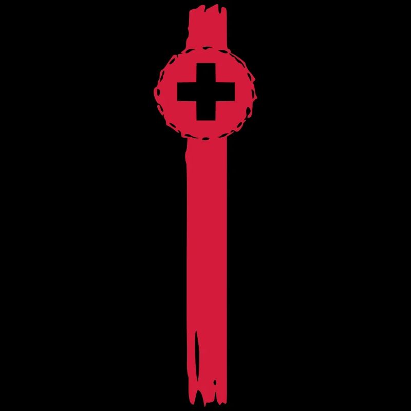 scheizer Kreuz anstecker