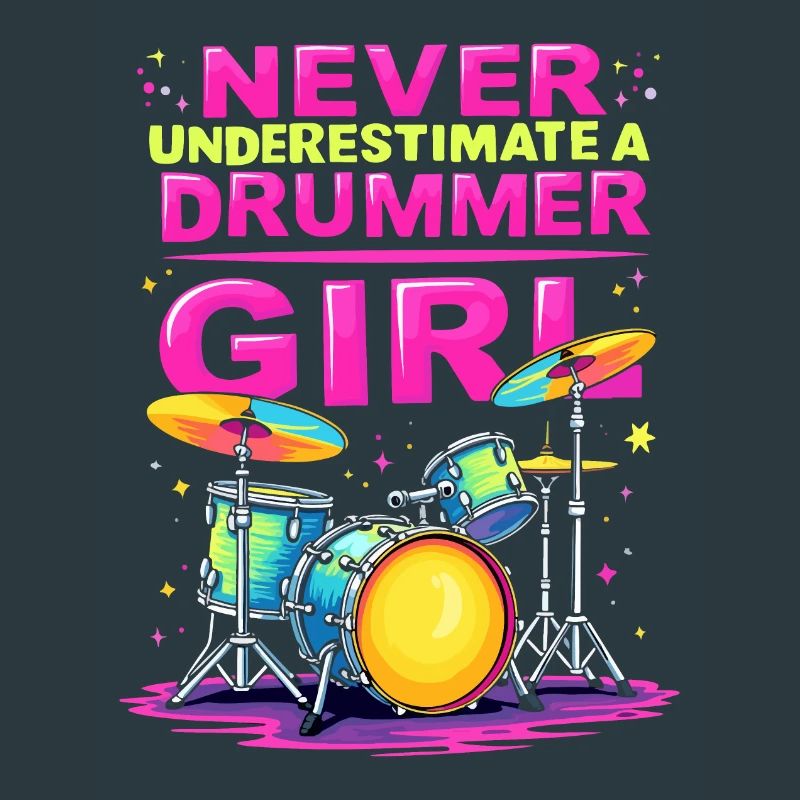 Never Underestimate a Drummer Girl