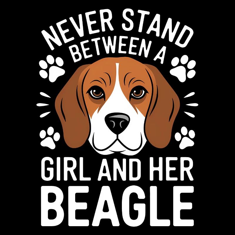 Beagle Mädchen Hunde Lustiges Beagle Geschenk