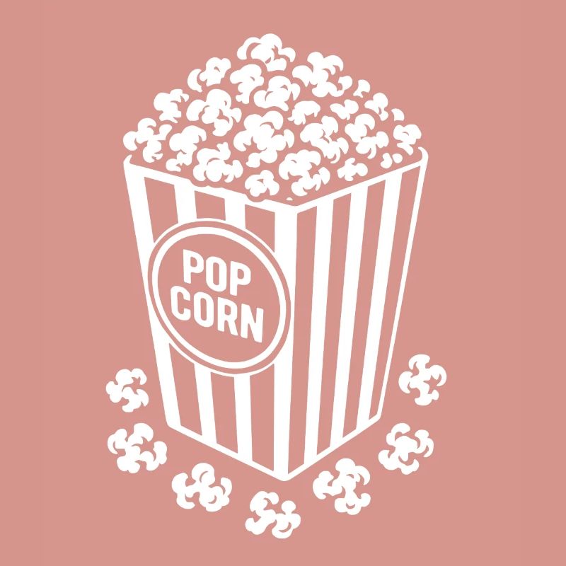 Frisches Popcorn - knusprig, lecker - Geschenk