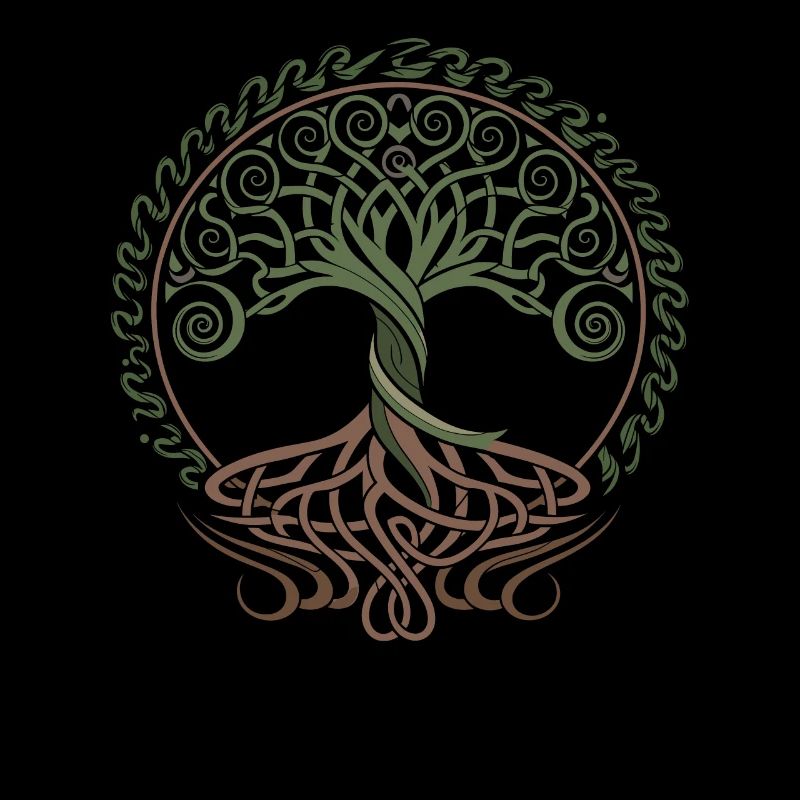 Neo Celtic Lebensbaum Symbolik