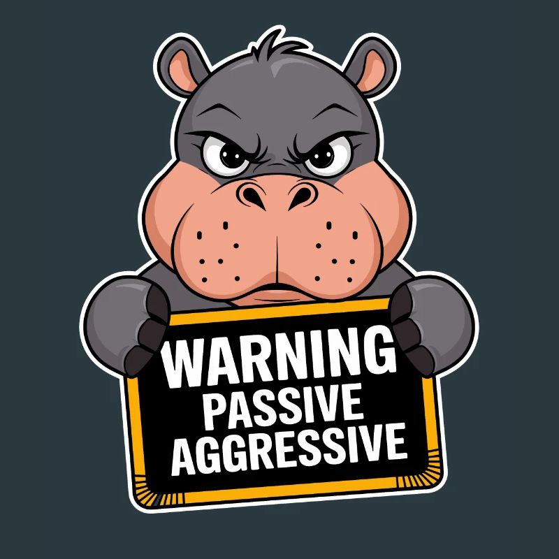 Warning: Passive, Aggressive, Hippopotamus
