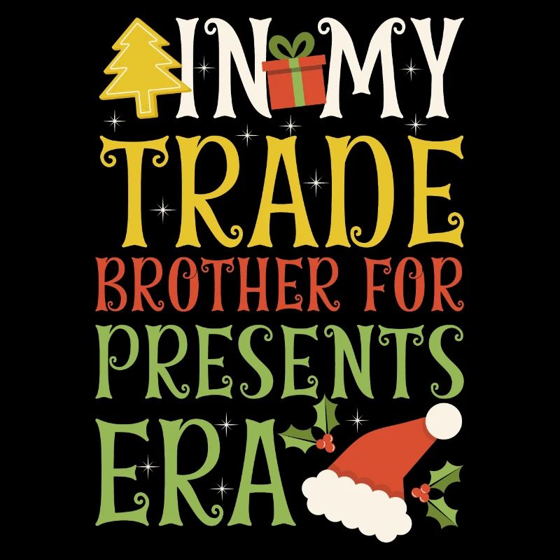 Dans mon frère de commerce pour les cadeaux de l’ère Noël